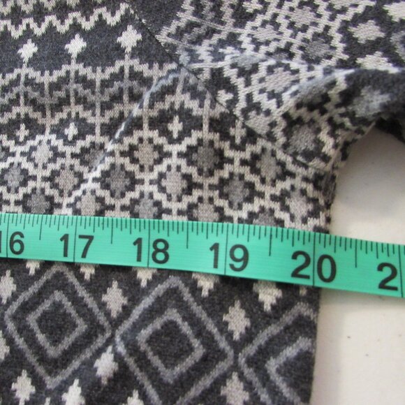 T by Talbots 100% Cotton Cowl Neck Pullover Sweater Lower Side Zip Size Medium - Picture 9 of 13